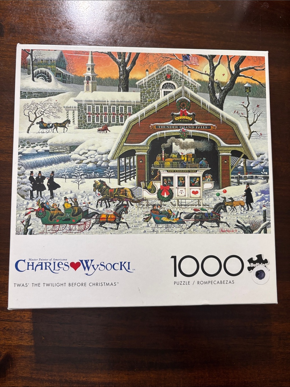 Twas' The Twilight Before Christmas 1000-Piece Puzzle